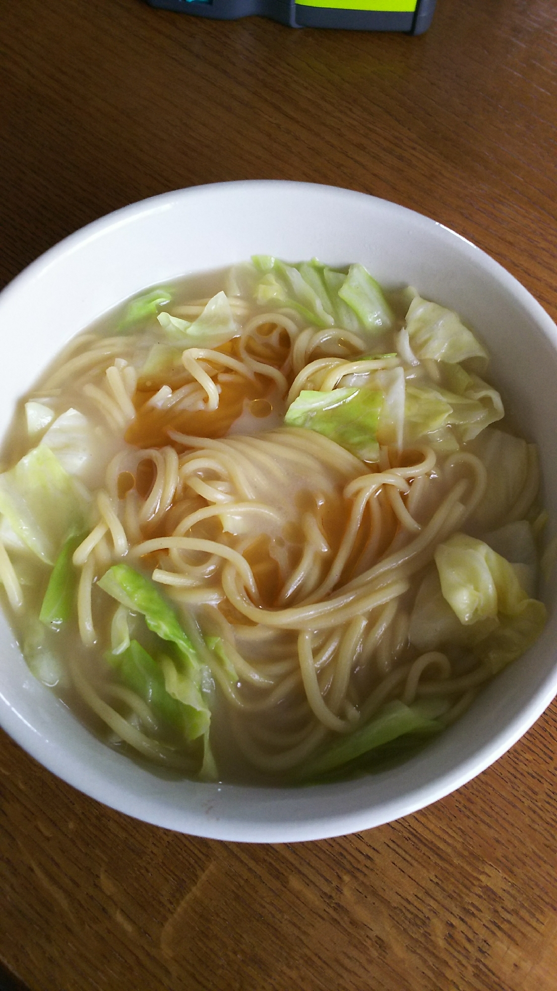 キャベツたっぷりミルクラーメン