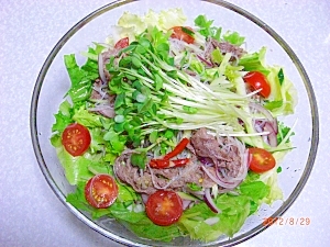 タイ風牛肉のサラダ