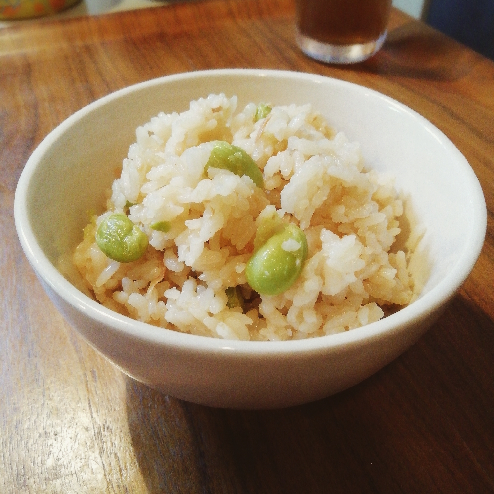 炊飯器にお任せ★ツナと枝豆の炊き込みご飯