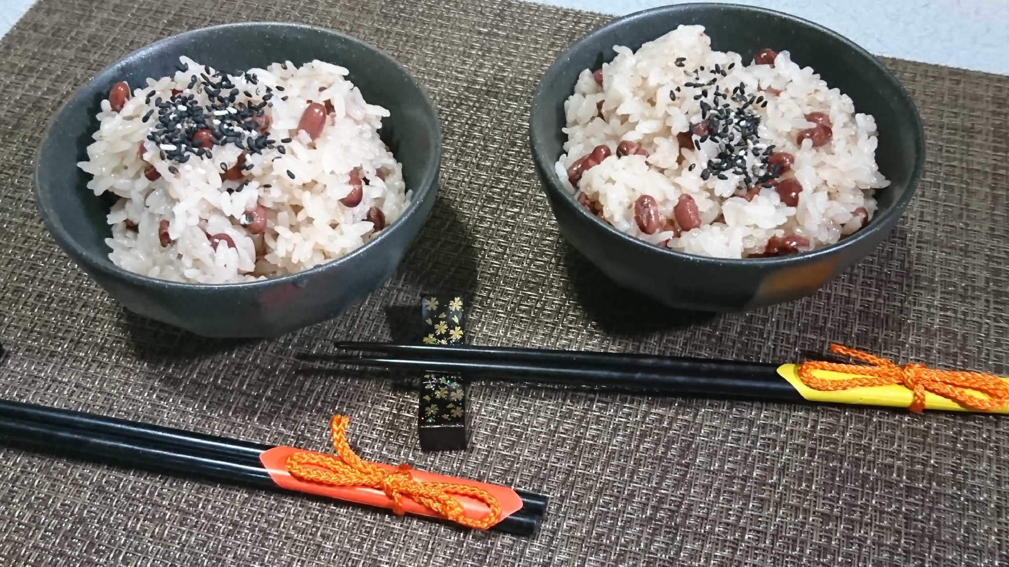 楽チン♪ 電子レンジ調理器で  「  赤飯  」