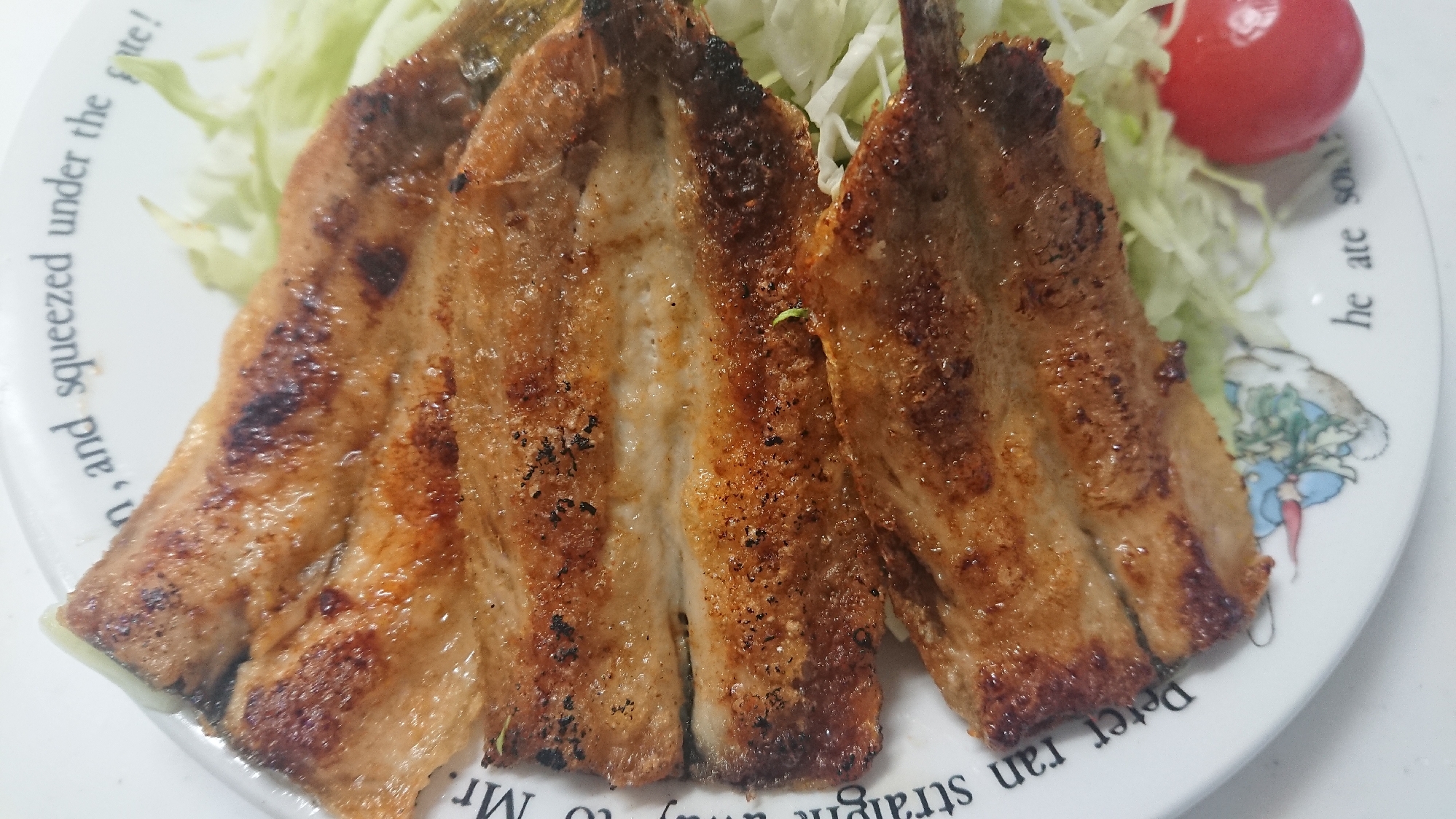 イワシの簡単蒲焼き