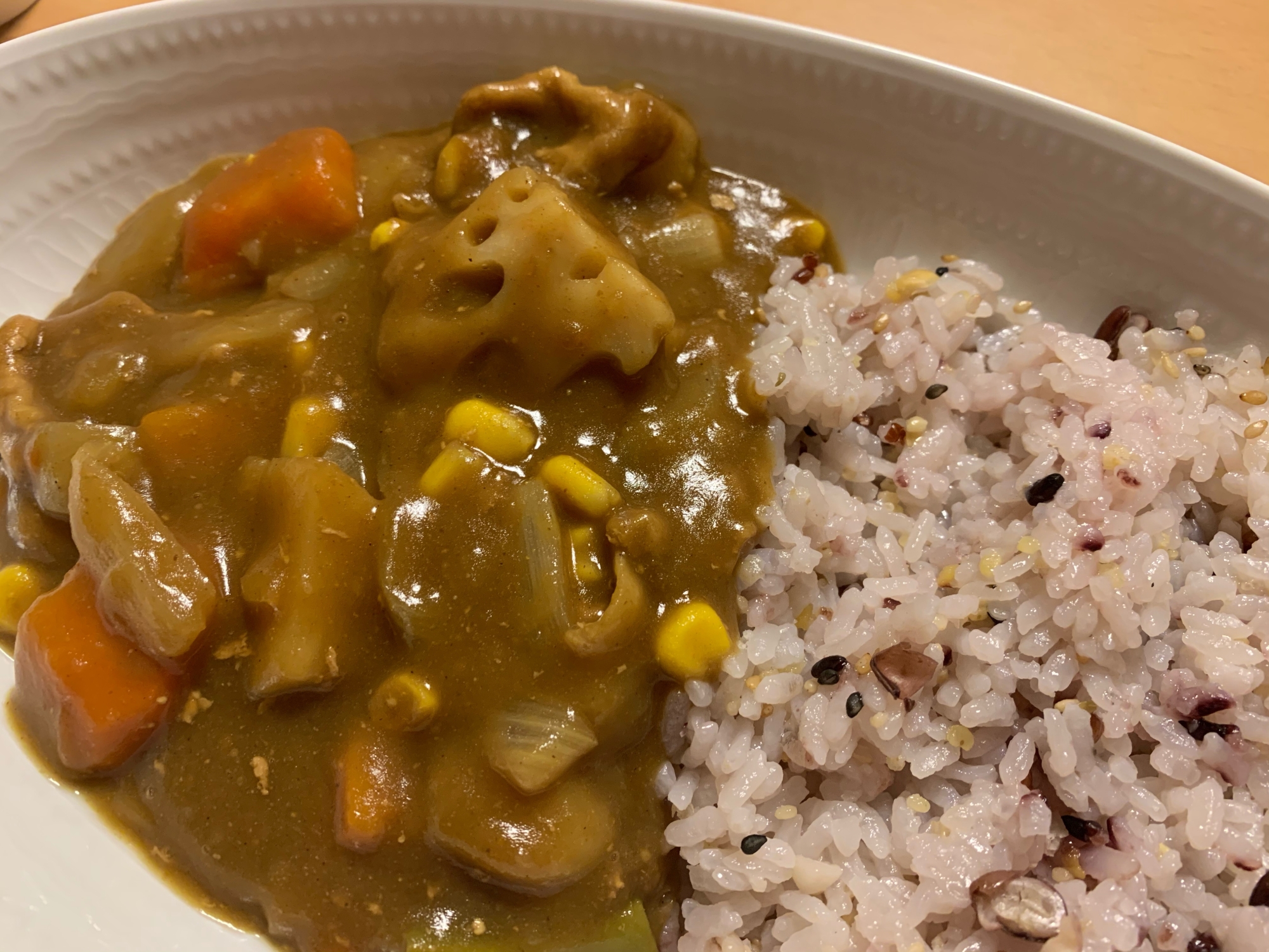 冷凍根菜カレー