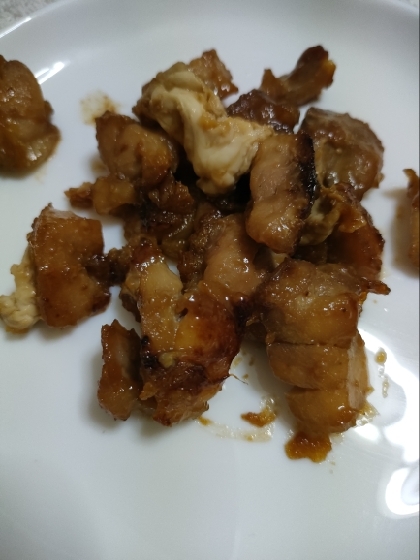 鶏肉と卵の照り焼き