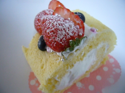 ロールケーキさん♪