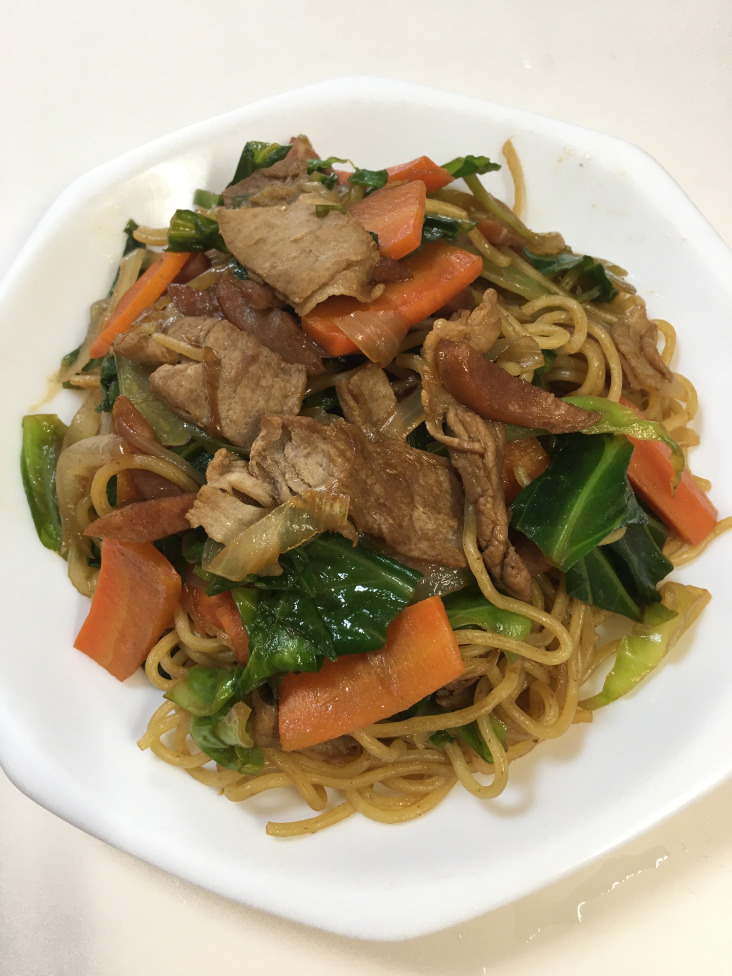 オイスターカレー風味焼きそば