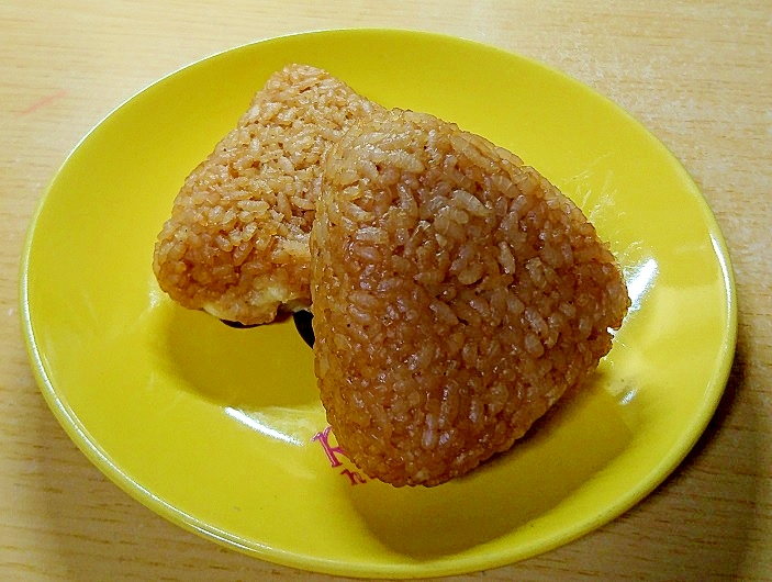 チーズ in 焼きおにぎり