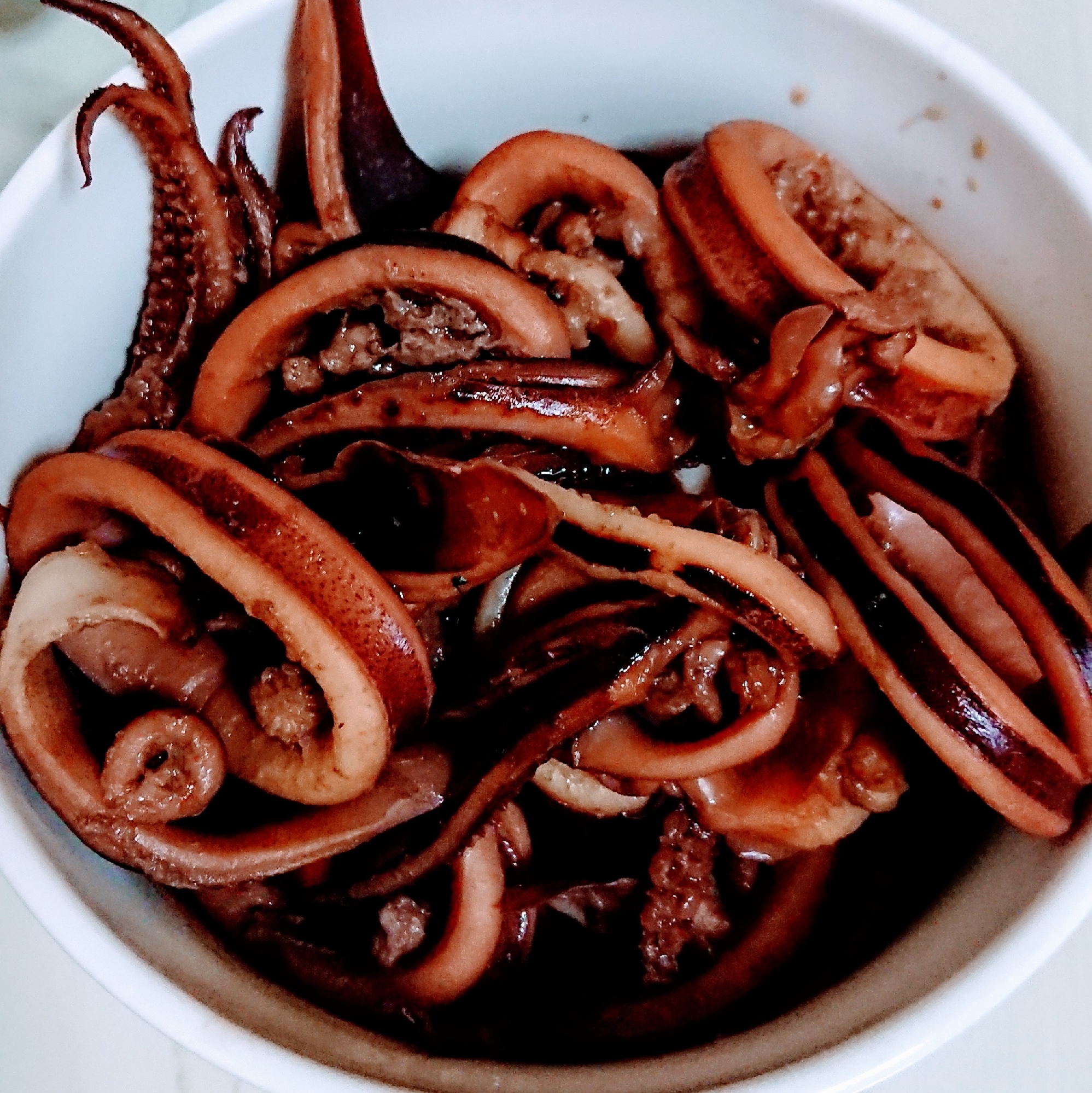 スルメイカの煮物 レシピ 作り方 By ましあ 楽天レシピ