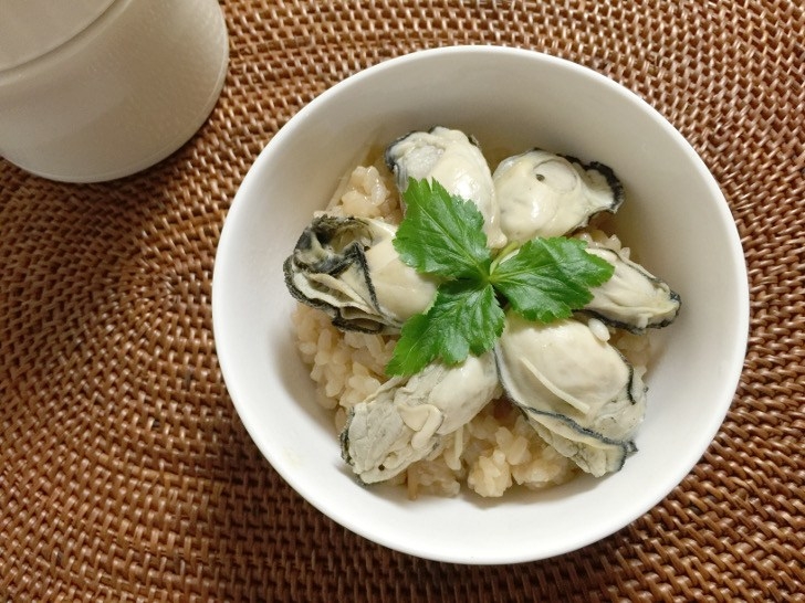 スープジャーで昼炊き上がる!お一人様の簡単牡蠣釜飯