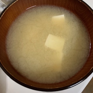 豆腐の味噌汁