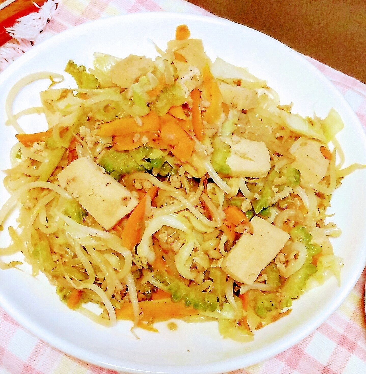 高野豆腐入りゴーヤチャンプル レシピ・作り方 by なな1151 - 楽天レシピ