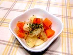 離乳食後期 コロコロ野菜のバター炒め レシピ 作り方 By みくんぽたろう 楽天レシピ