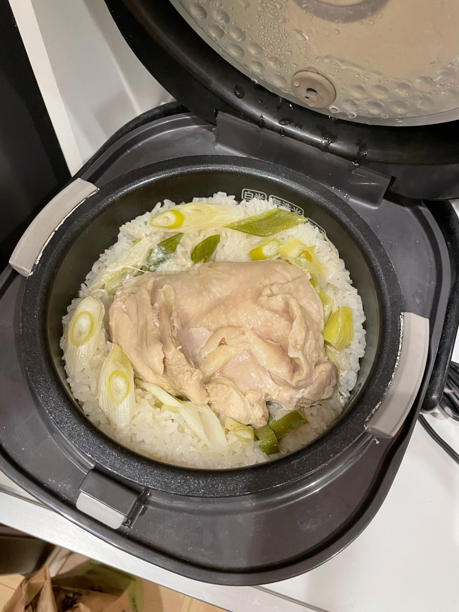 【業スー】炊飯器でカオマンガイ