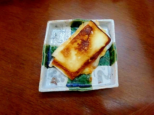 はんぺんのキムチとチーズのはさみ焼