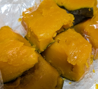 おでんの残り汁で♬かぼちゃの煮物