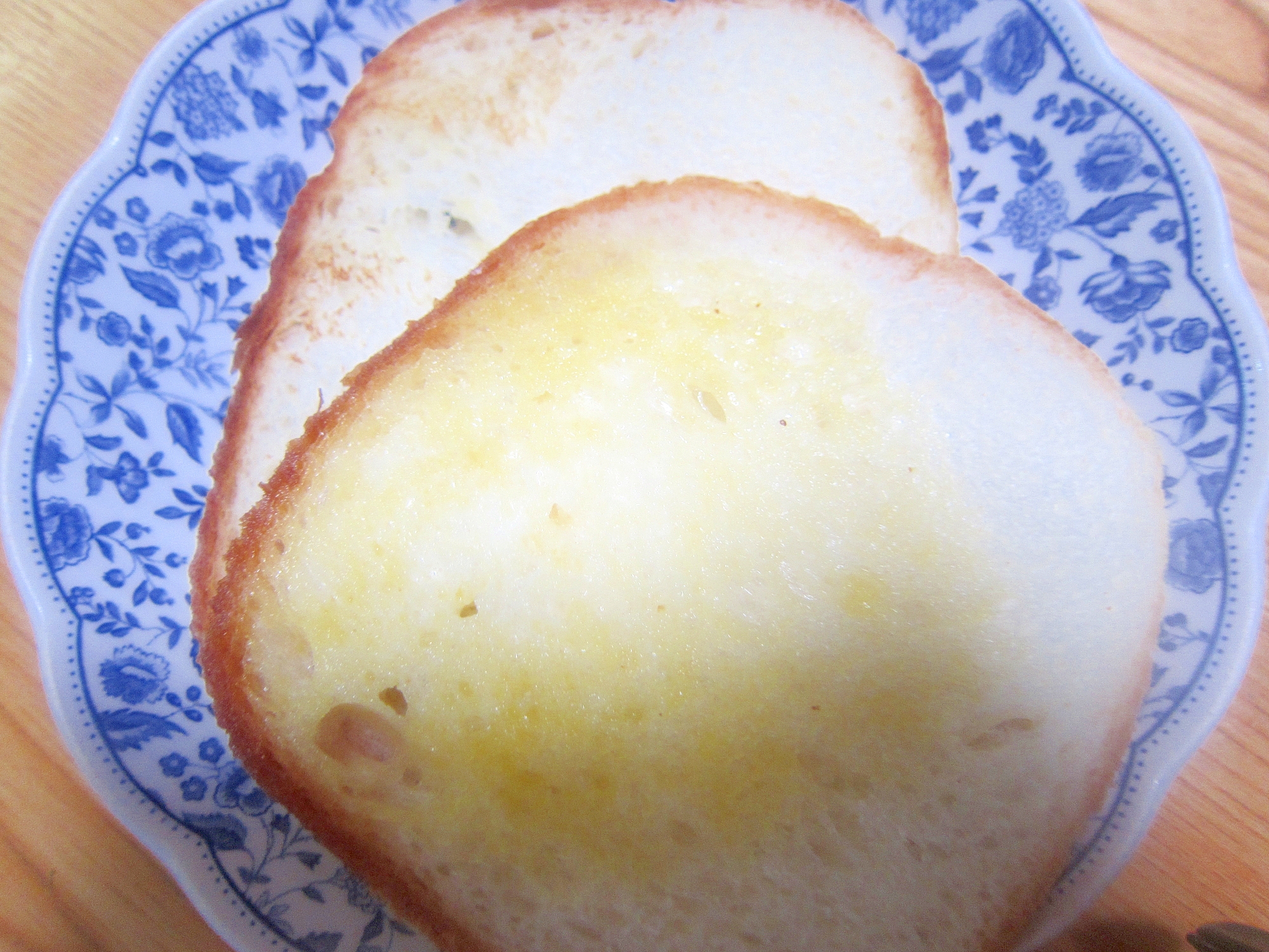 バター入りマーガリン食パングリル