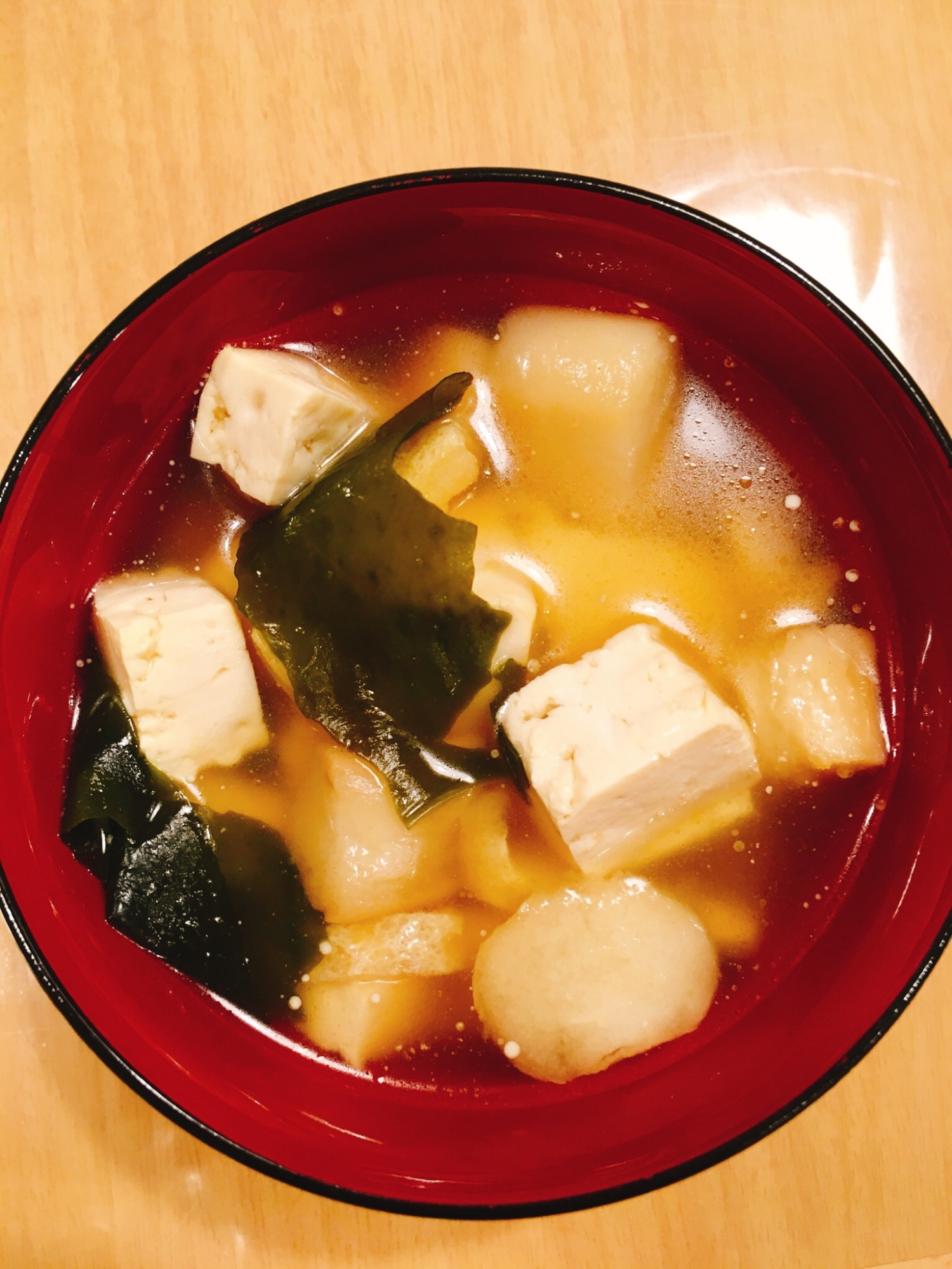豆腐の和風スープ