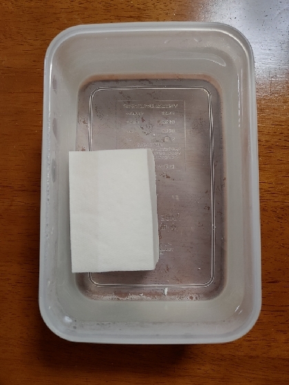 余った豆腐の保存方法