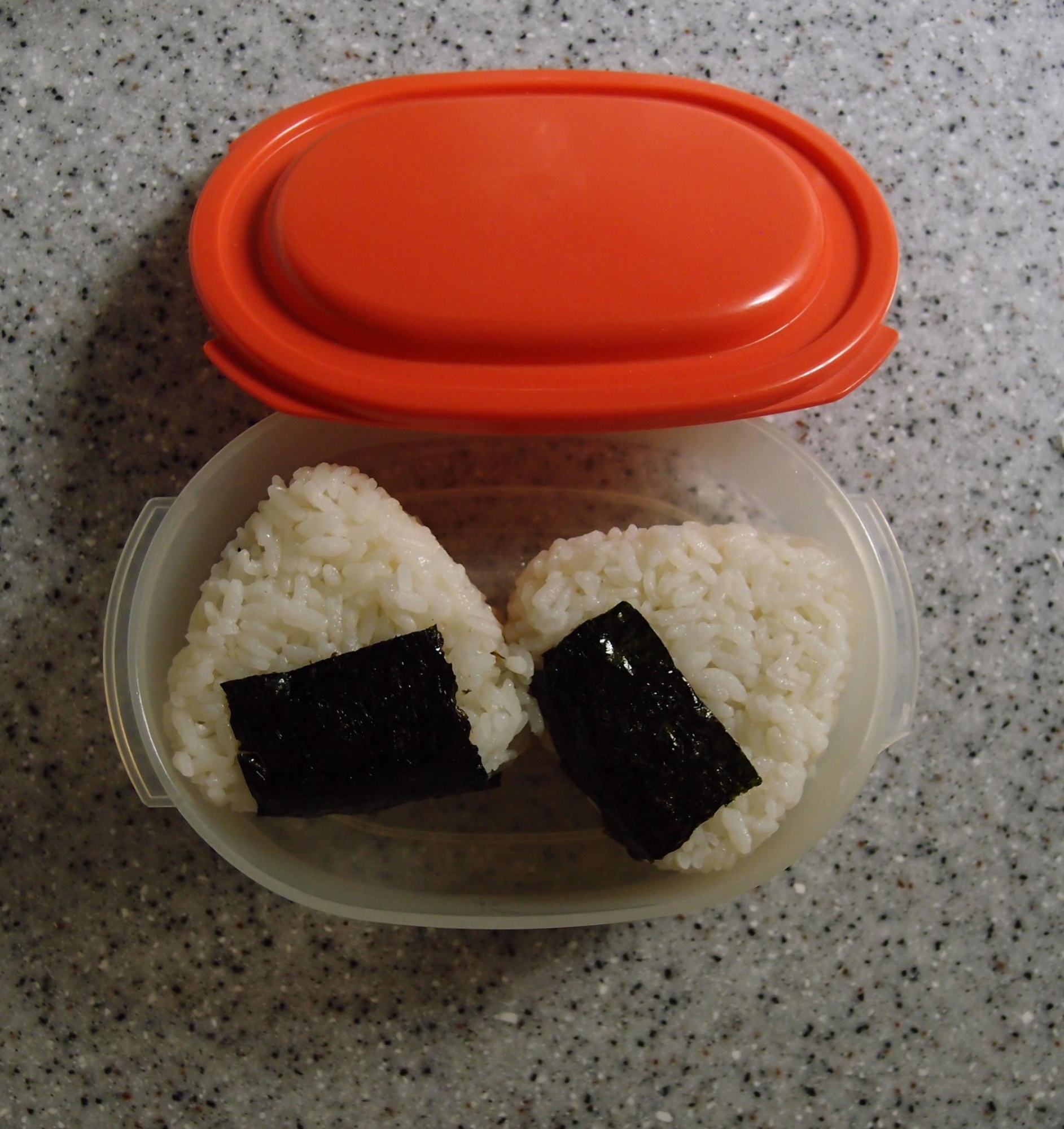 インゲン豆のおにぎり弁当