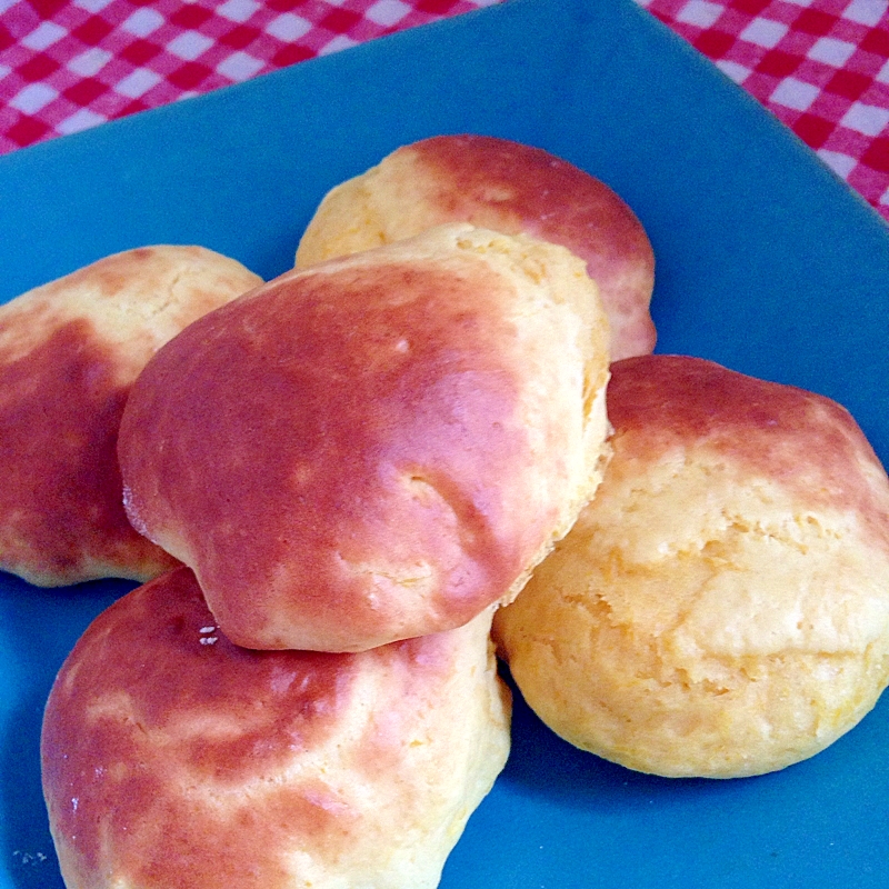 トースターで！かぼちゃのパン♡スコーン