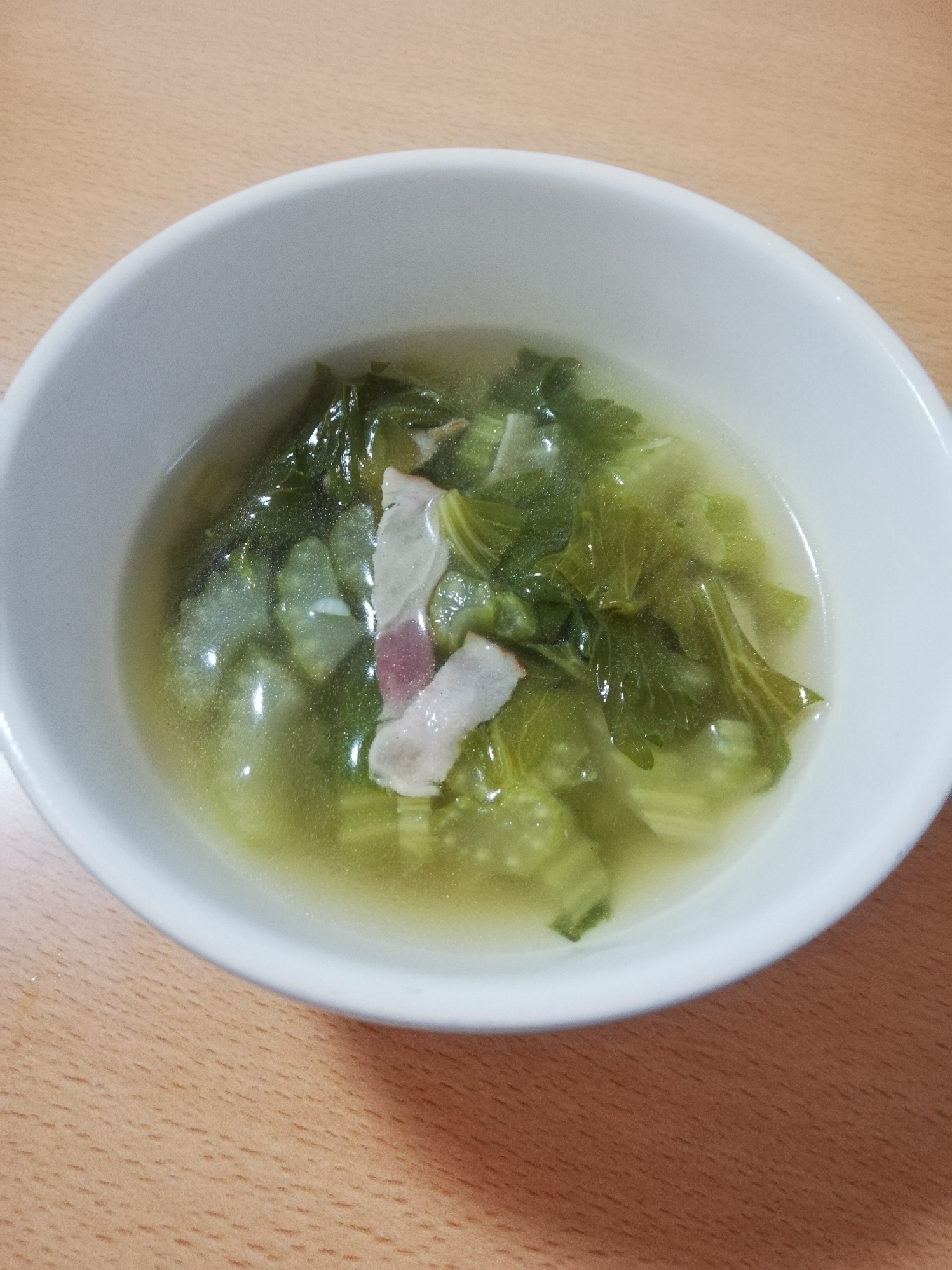 まるごとセロリのコンソメスープ レシピ 作り方 By ぺぽかぼちゃ 楽天レシピ