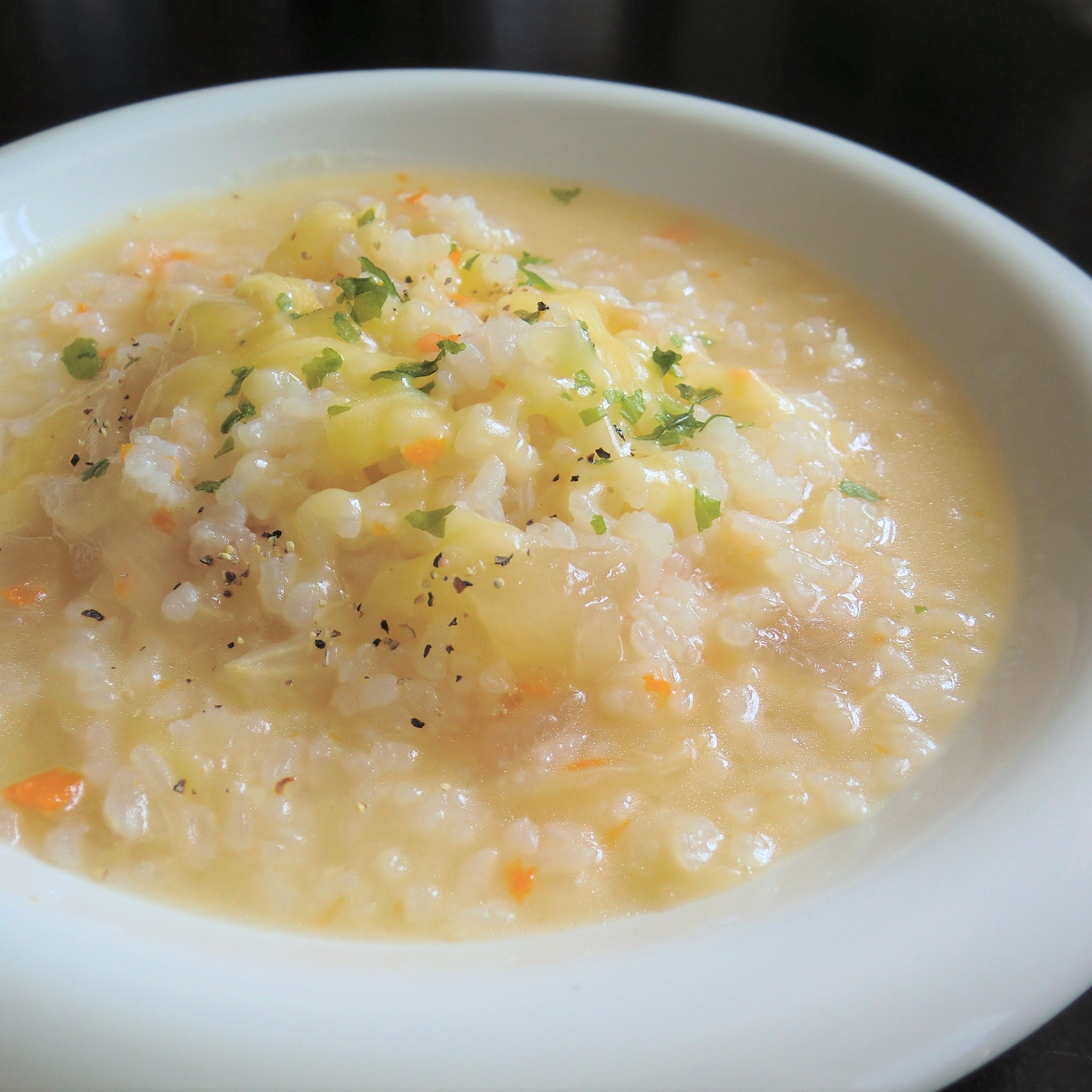 残り物リメイク★ポトフチーズリゾット