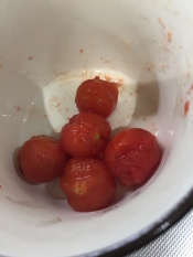 トマトとバナナと人参の離乳食 甘くなり食べやすい レシピ 作り方 By こばやしあおい 楽天レシピ