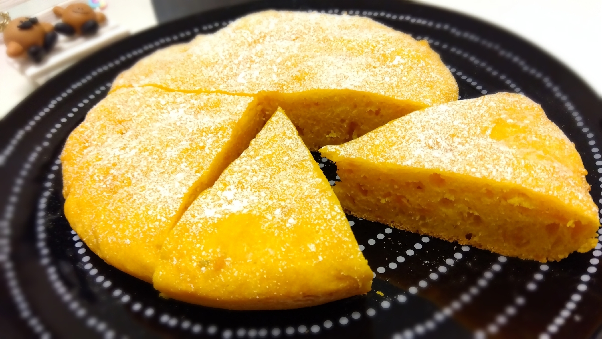 電気圧力鍋で簡単!パンプキンケーキレシピ★