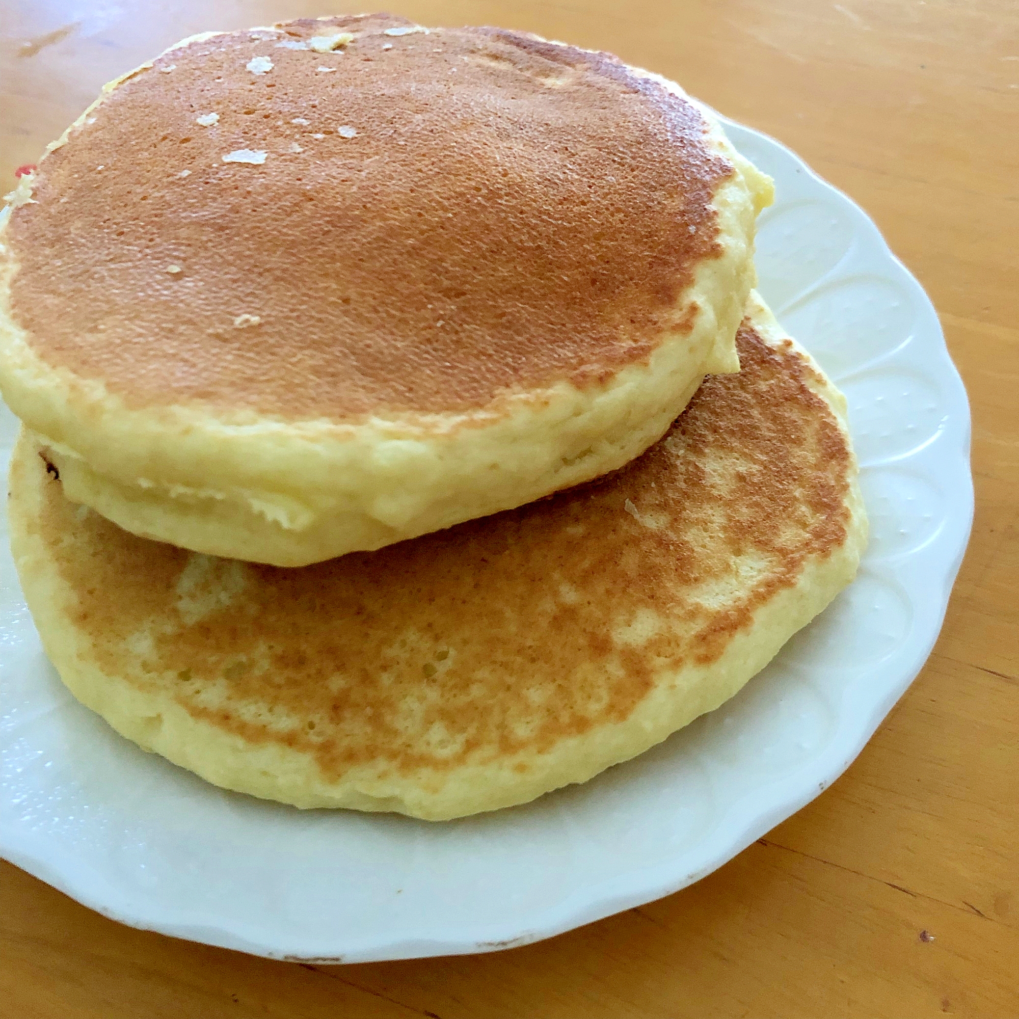 マヨネーズのホットケーキ！