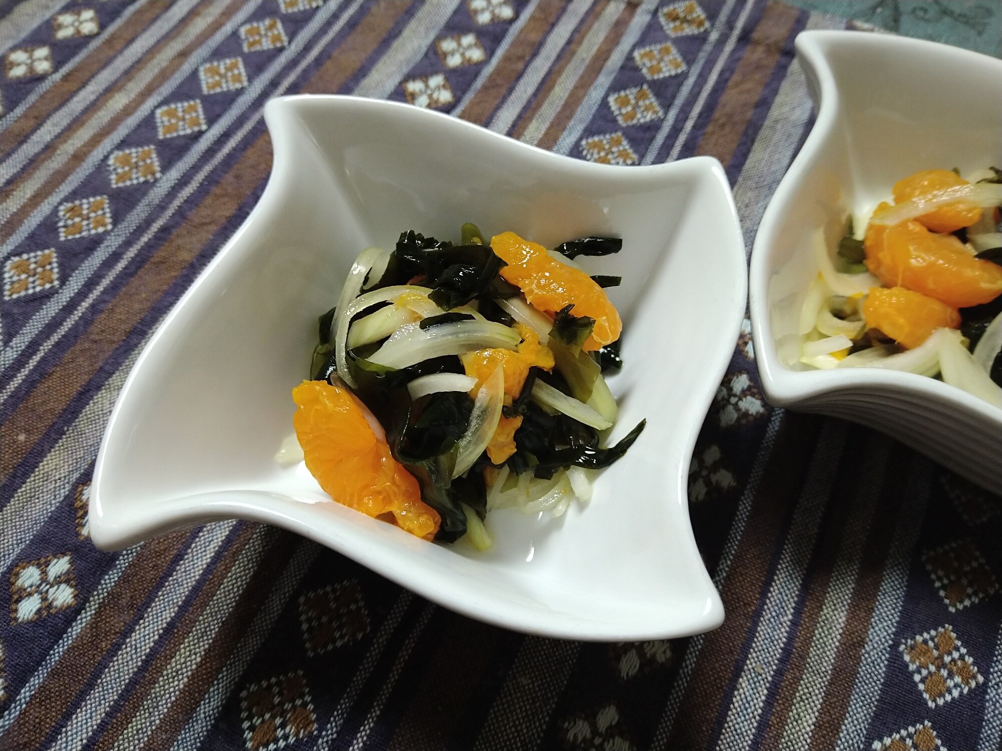 みかんとワカメの酢の物 レシピ・作り方 by ビッグさん - 楽天レシピ