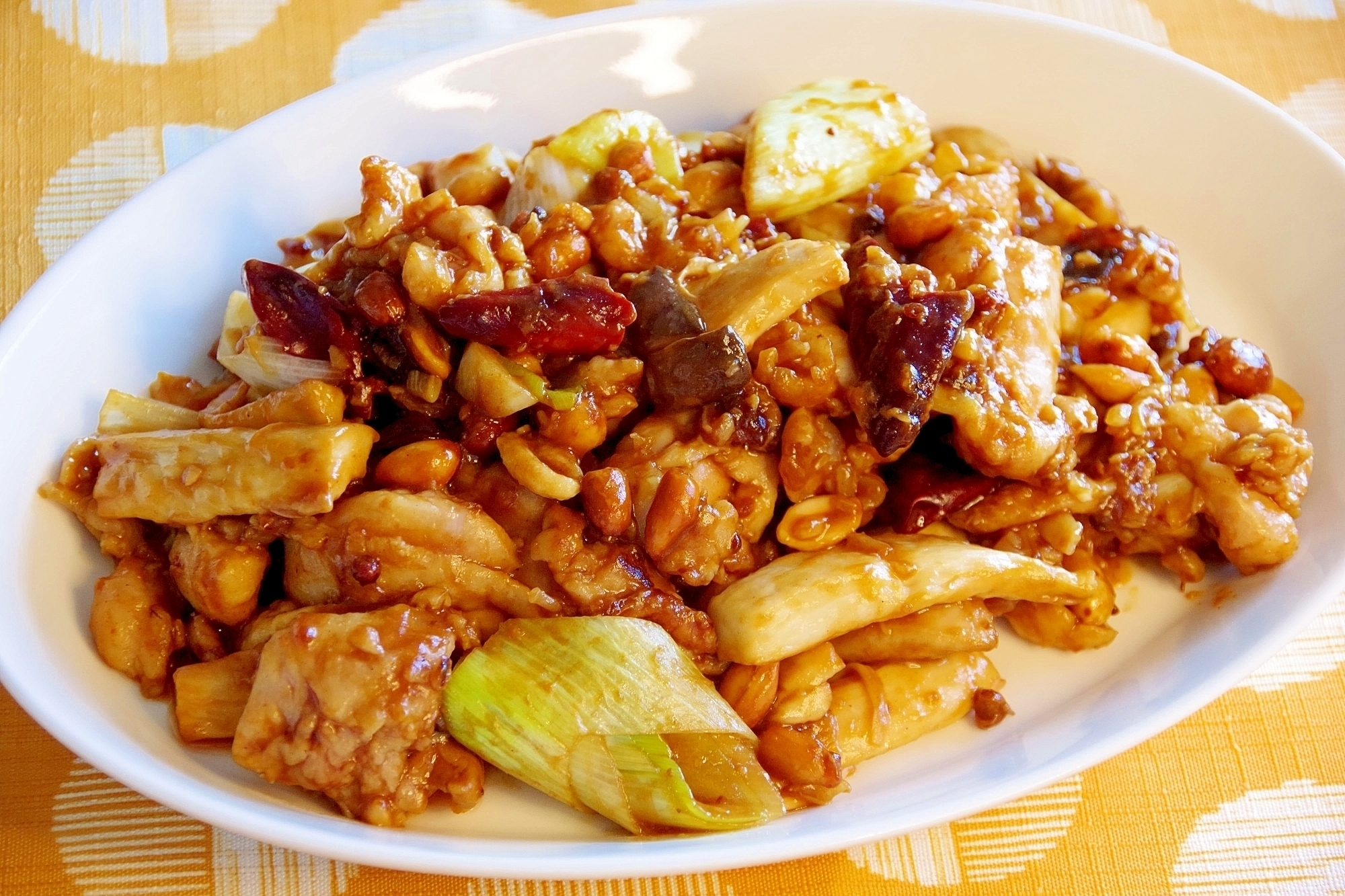 #21 鶏肉の中華炒め(宫保鸡丁)