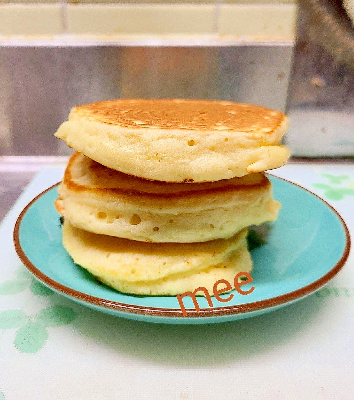 卵なし＆簡単☆分厚いホットケーキ