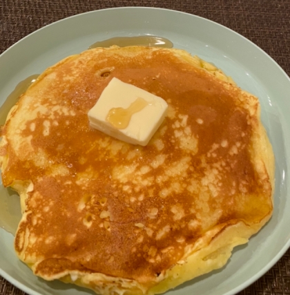 うちのおやつ リコッタチーズのパンケーキ