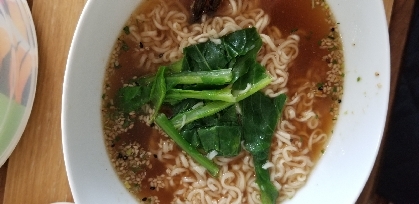 簡単醤油ラーメン