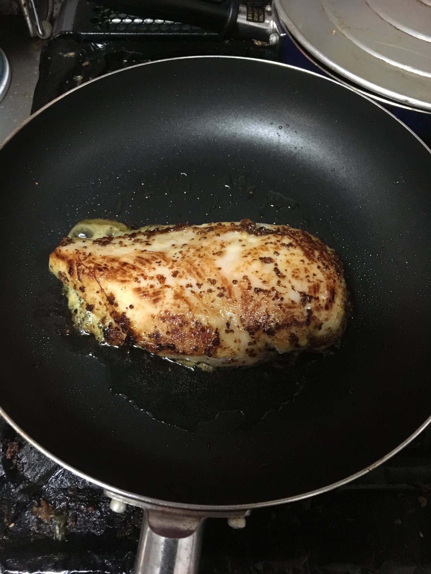 鶏胸肉がジューシー！鶏胸肉のハニーマスタード焼き☆