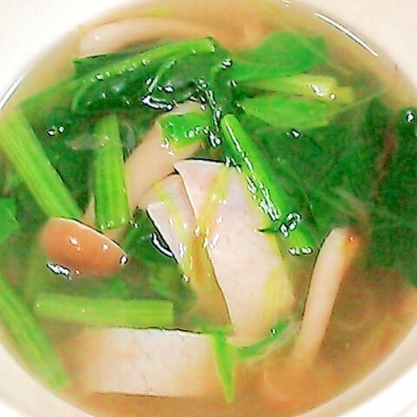 ほうれん草とハムとしめじのスープ レシピ 作り方 By Kuro 24 楽天レシピ ほうれん草とハムとしめじのスープ レシピ 作り方 By Kuro 24 楽天レシピ