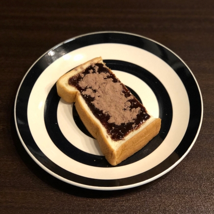 ココアチョコクリームトースト