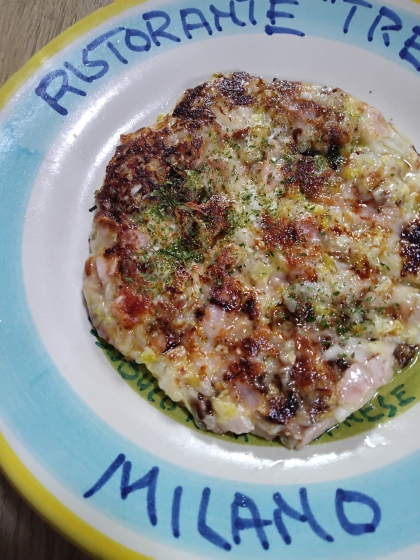 フライパンで簡単♡白菜とベーコンのチーズ焼き