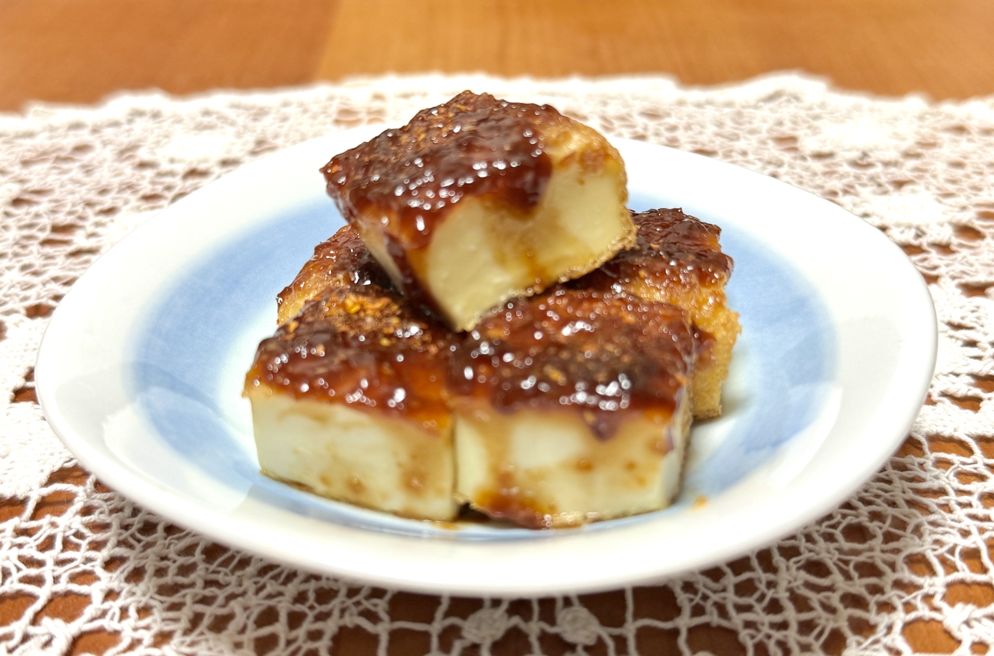 簡単ヘルシーなおつまみ! 絹あげの☆田楽味噌焼き