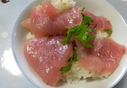 簡単　☆　鉄火丼