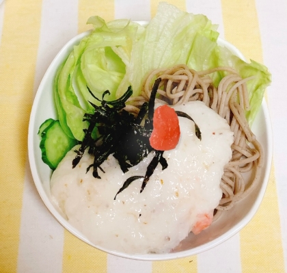 明太とろろうどん