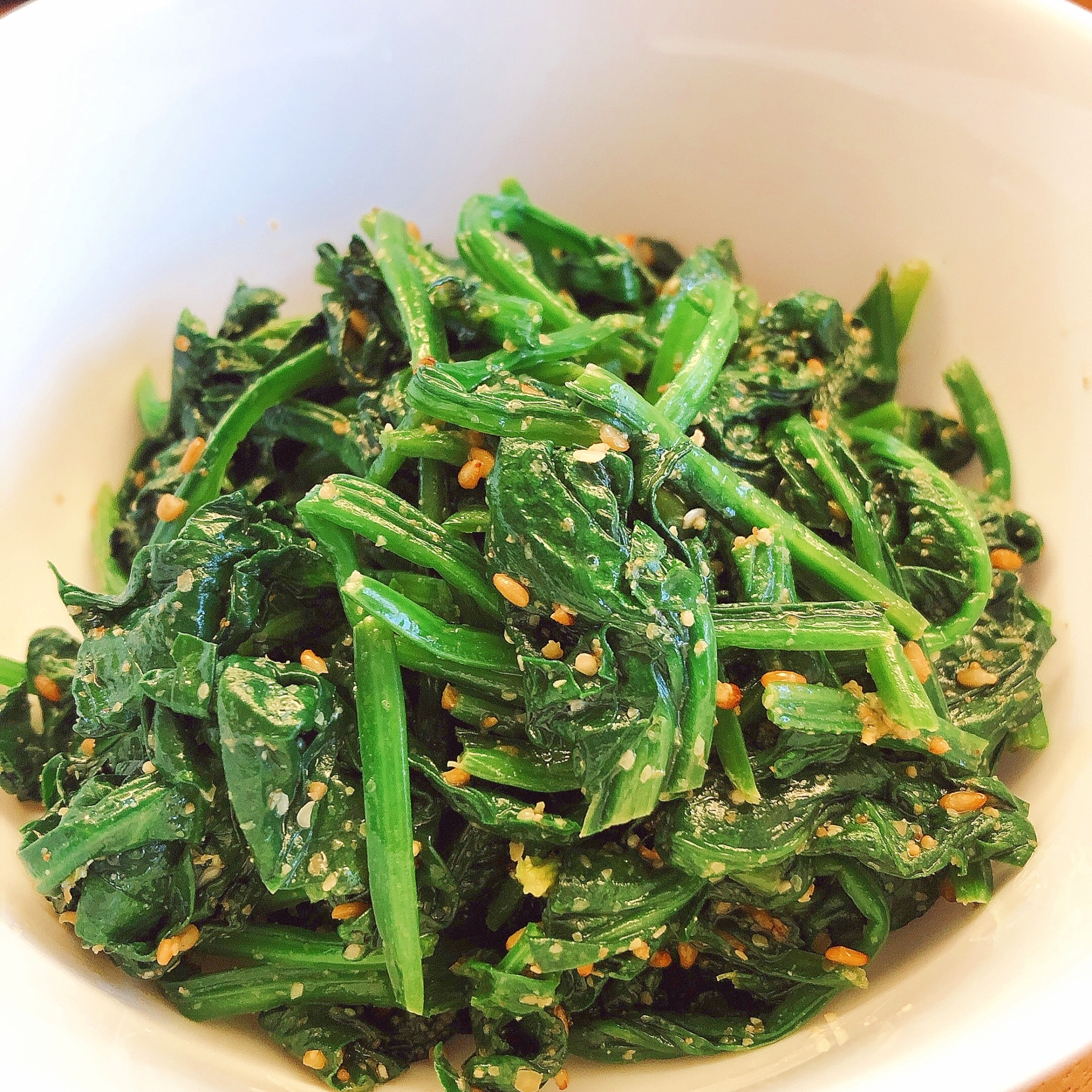 ほうれん草のナムル 5分以内のカンタンおつまみ レシピ 作り方 By すなち 楽天レシピ ほうれん草のナムル 5分以内のカンタンおつまみ レシピ 作り方 By すなち 楽天レシピ