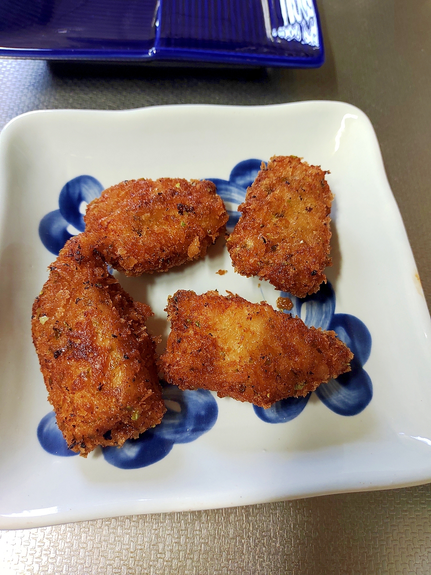 鶏胸肉の磯部フライ