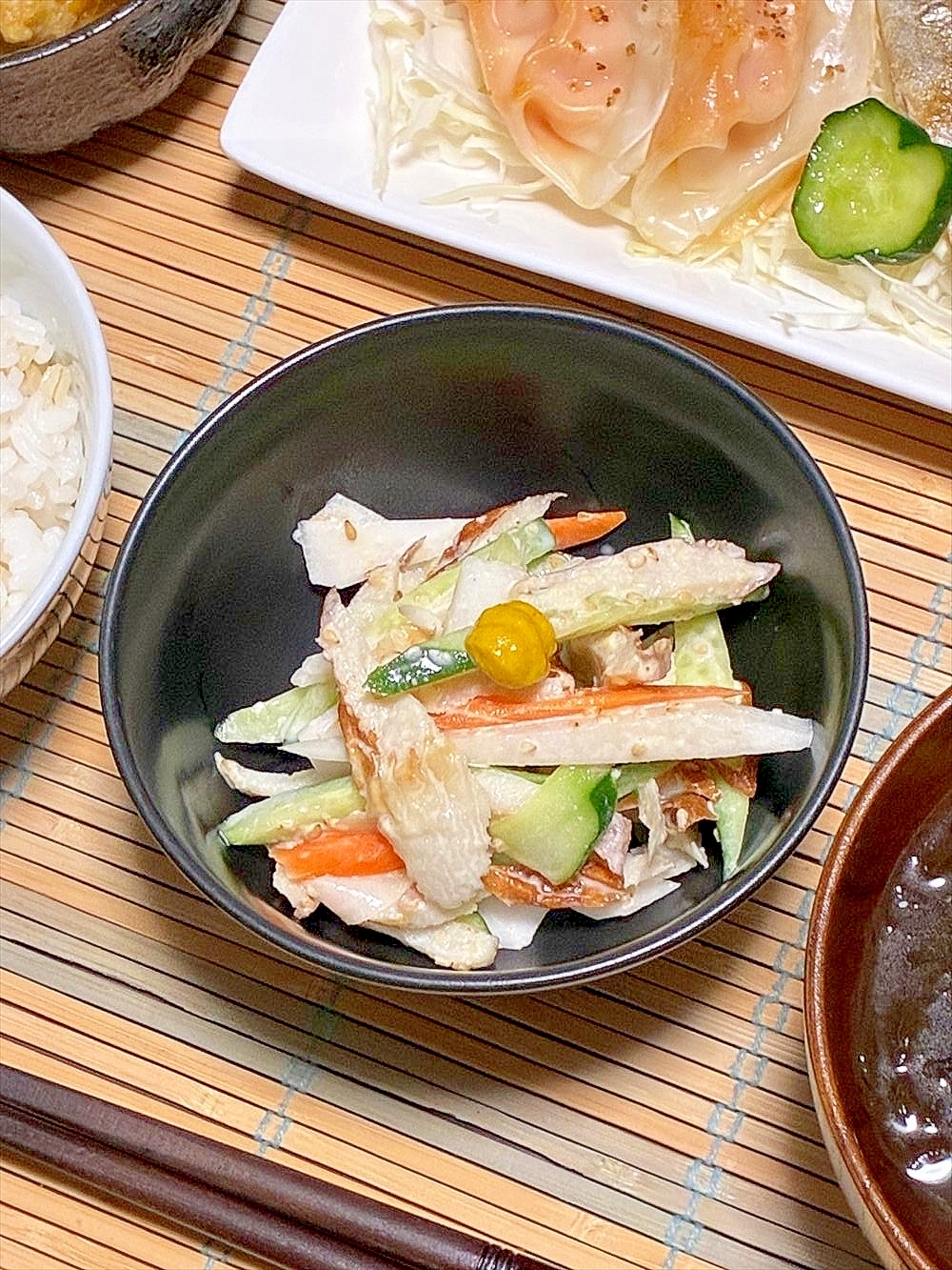 味噌マヨつけて食べたスティック野菜劇的アフター！