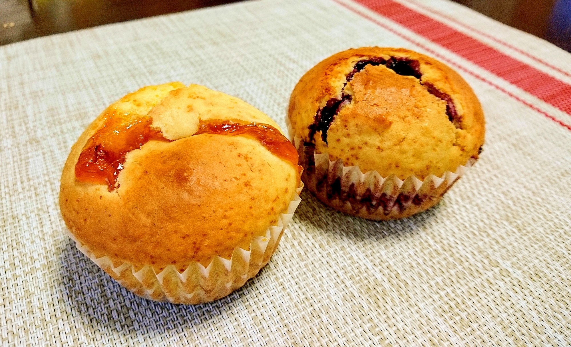 ジャムとクリームチーズのマフィン レシピ 作り方 By Lisalisa 楽天レシピ