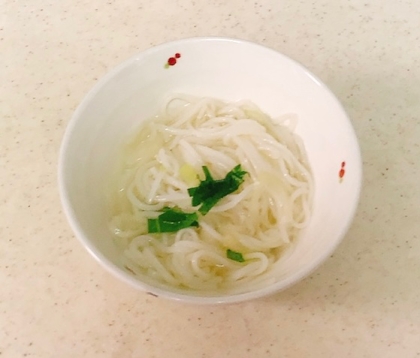 そうめんのお吸い物