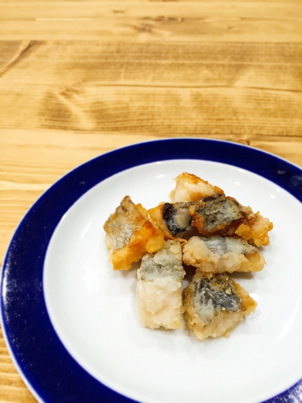 子供も食べやすい白身魚の一口唐揚げ レシピ 作り方 By Aya 楽天レシピ