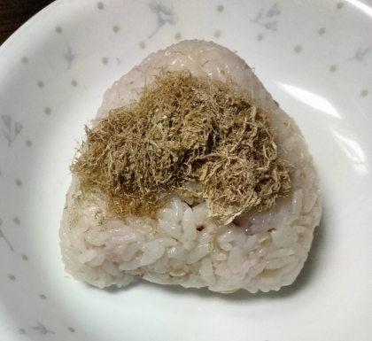 とろろ昆布おにぎりその4
