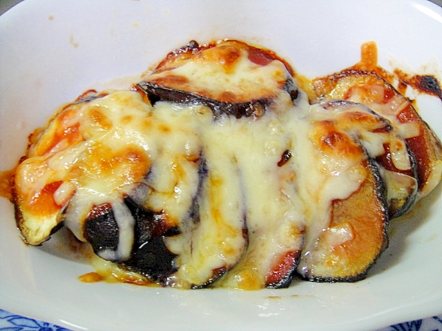 茄子のチーズ焼き