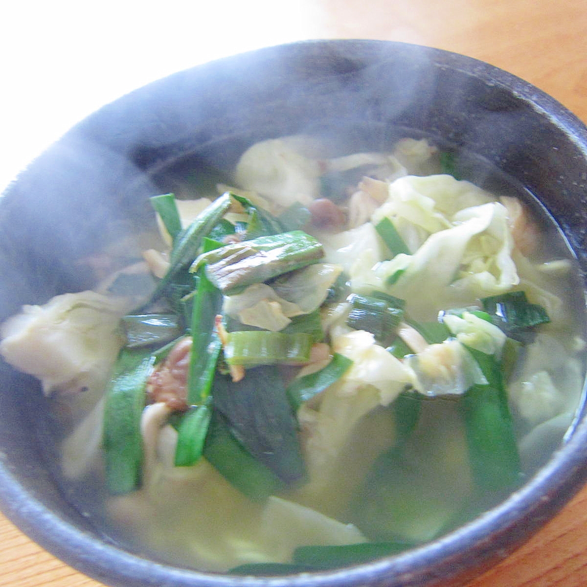 葱きゃべつ浅蜊塩ラーメン