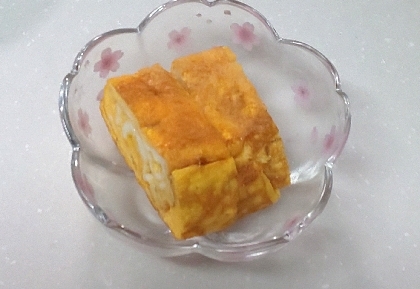 ◆ひろちゃんさん☺️
家族の夜勤のお弁当に、しらす入り卵焼き作りました✨喜んでくれると嬉しいです♥️
レポ、ありがとうございます(*^ーﾟ)
